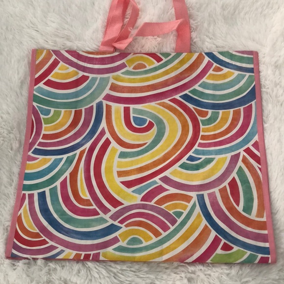Reusable Shopping Bag Rainbows 🌈 All Over NWT - Picture 4 of 5